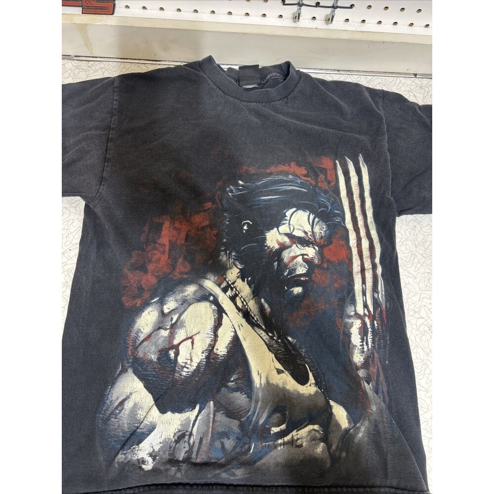 Vtg Y2K Marvel Mad Engine Wolverine X Men Graphic Shirt Sz Small NO TAG MEASURED